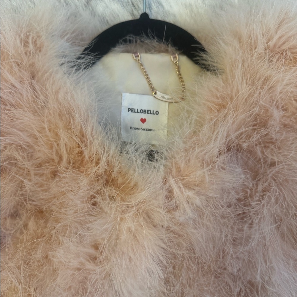 Pellobello Oat Beige Feather Jacket - image 2